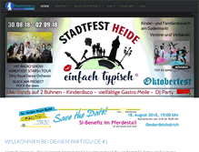 Tablet Screenshot of nightlife-dithmarschen.de